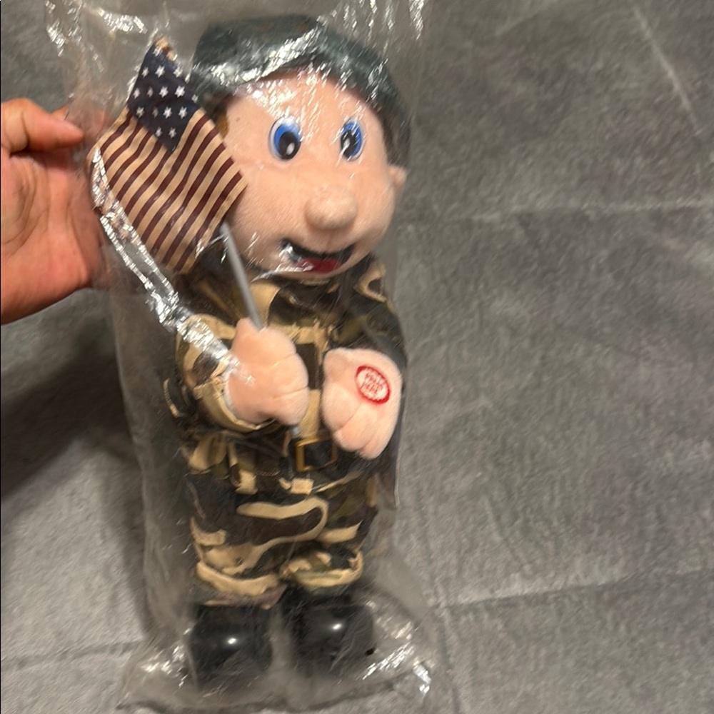 Camouflage Soldier Plush Toy